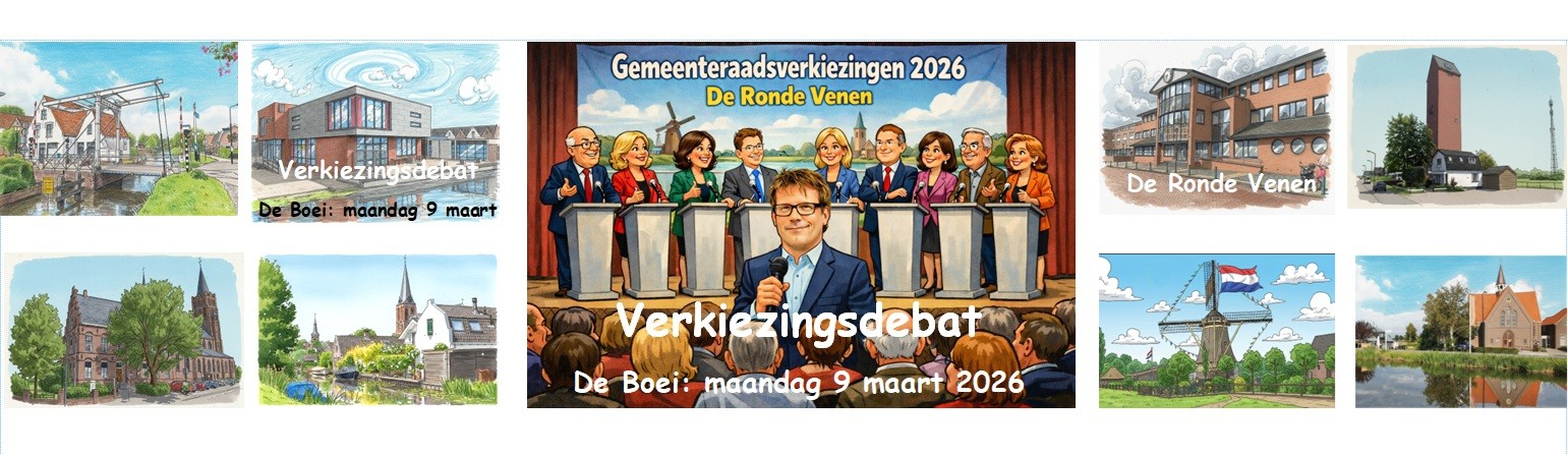 9 maart: Verkiezingsdebat De Ronde Venen in De Boei
