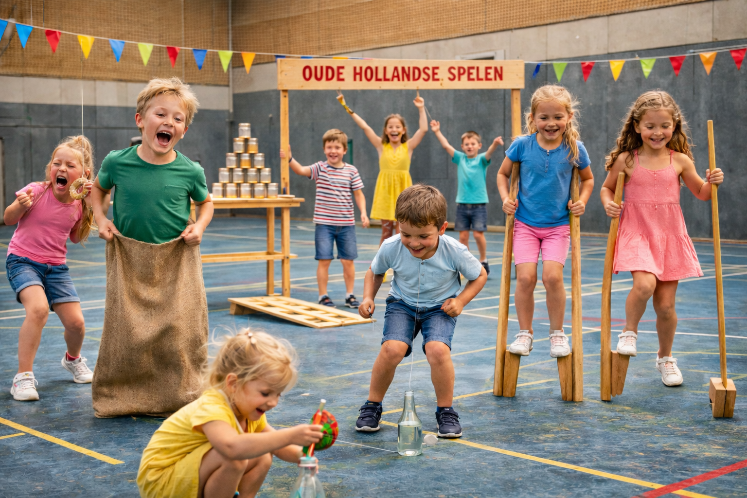 Sportieve meivakantie in de Willisstee voor jeugd 4 tot en met 12 jaar